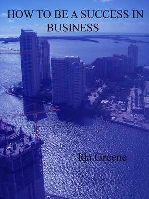 cover image of How to be a Success in Business